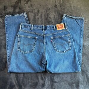 Levi's 550 Relaxed Fit Jeans Mens‎ W40 L32 Medium Wash Denim Blue